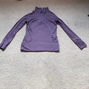 Plum Athletic  Half Zippered Pullover